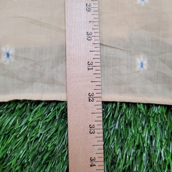 Vintage 70s Nicola Mancini Embroidered Disco Button Shirt Mens XXL 17.5 Peach - Picture 9 of 13